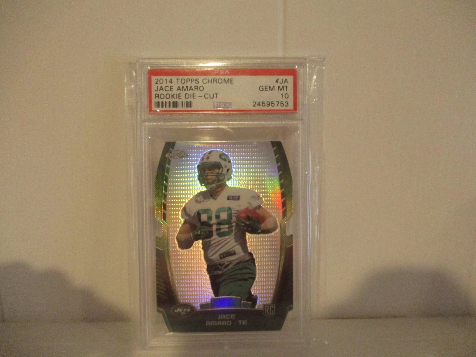 Jace Amaro Topps Chrome Rookie Die-Cut #JA Base