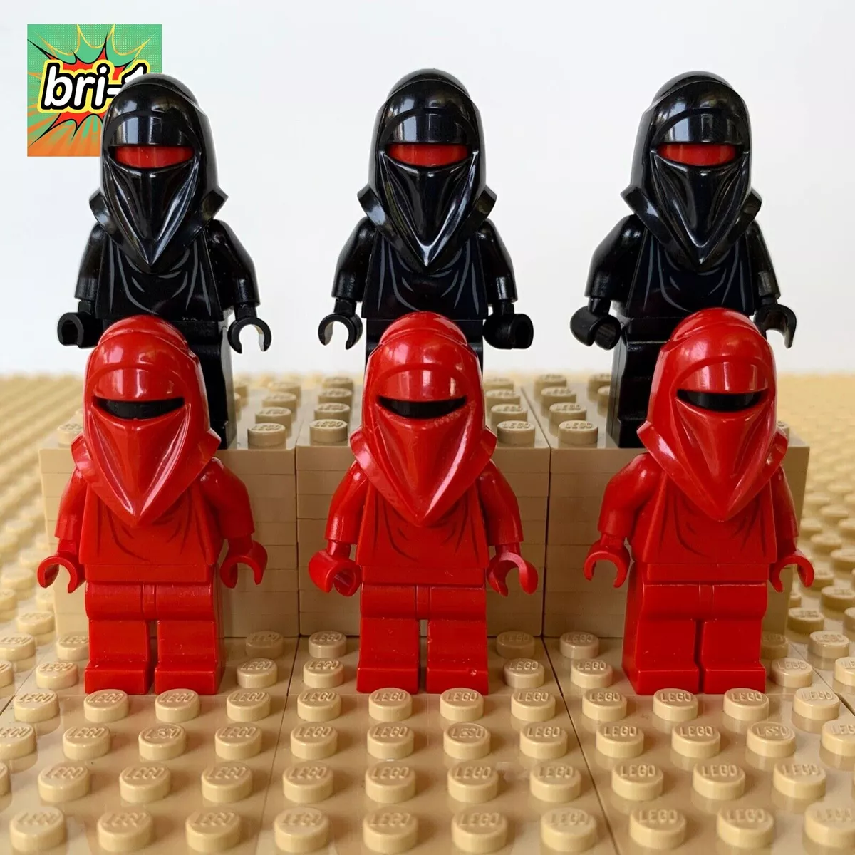 LEGO Star Wars 4 5 6 3 Royal 3 Shadow Guards sw0040 sw0604