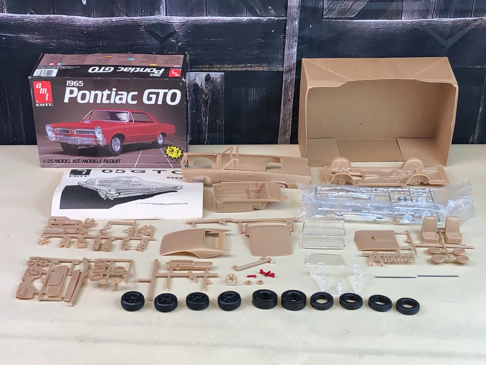1965 Pontiac Gto 3 In 1 Options #6593 Unbuilt
