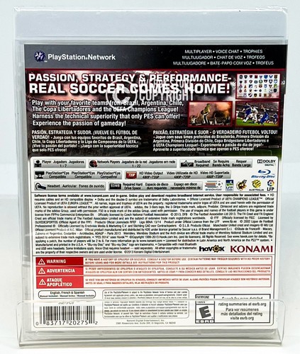 Pro Evolution Soccer - PES 2014 + PES 2015 - PS3 - Brand New | Factory Sealed - Picture 4 of 10