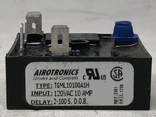 Airotronics TGML10100A1H Encapsulated Timer Relay 120V 10A