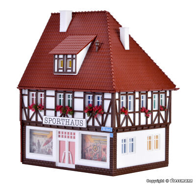 VOLLMER 43651 HO Scale Sporting Goods Sale Shop 
