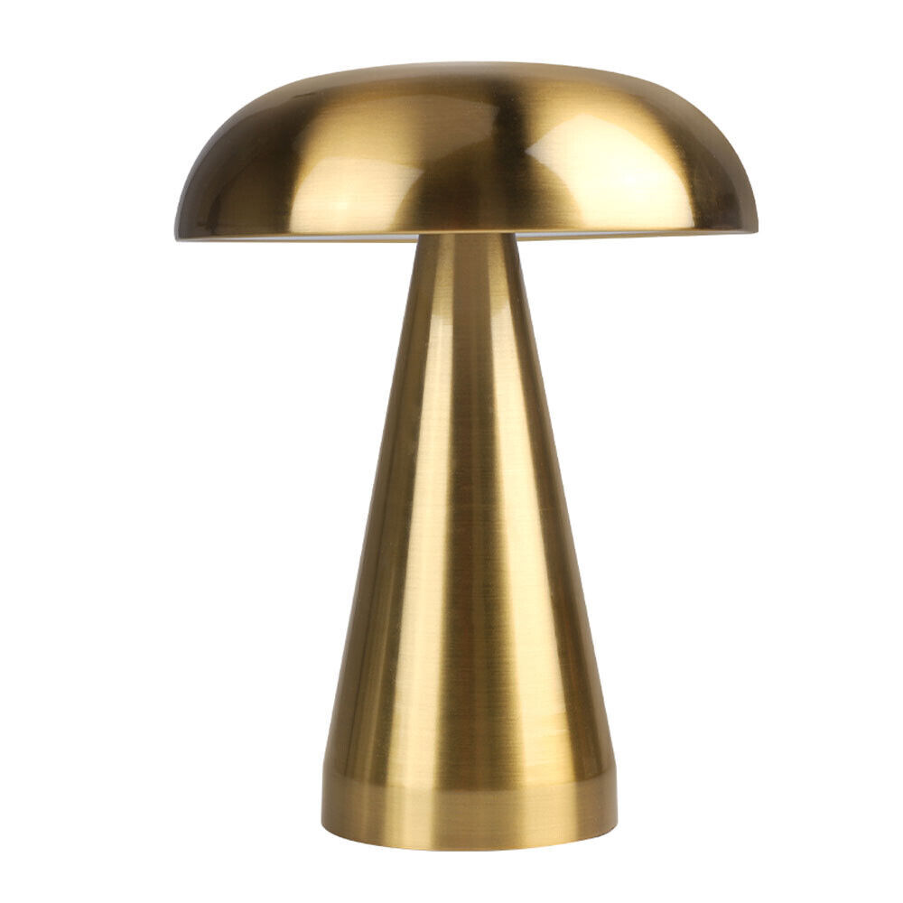 Inalámbrico Recargable Led Lámpara de Mesa Portátil Champiñón Bar Escritorio ...