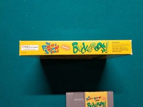 Ren & Stimpy Show Buckeroos NES Nintendo Box and Cart only -near mint +free case