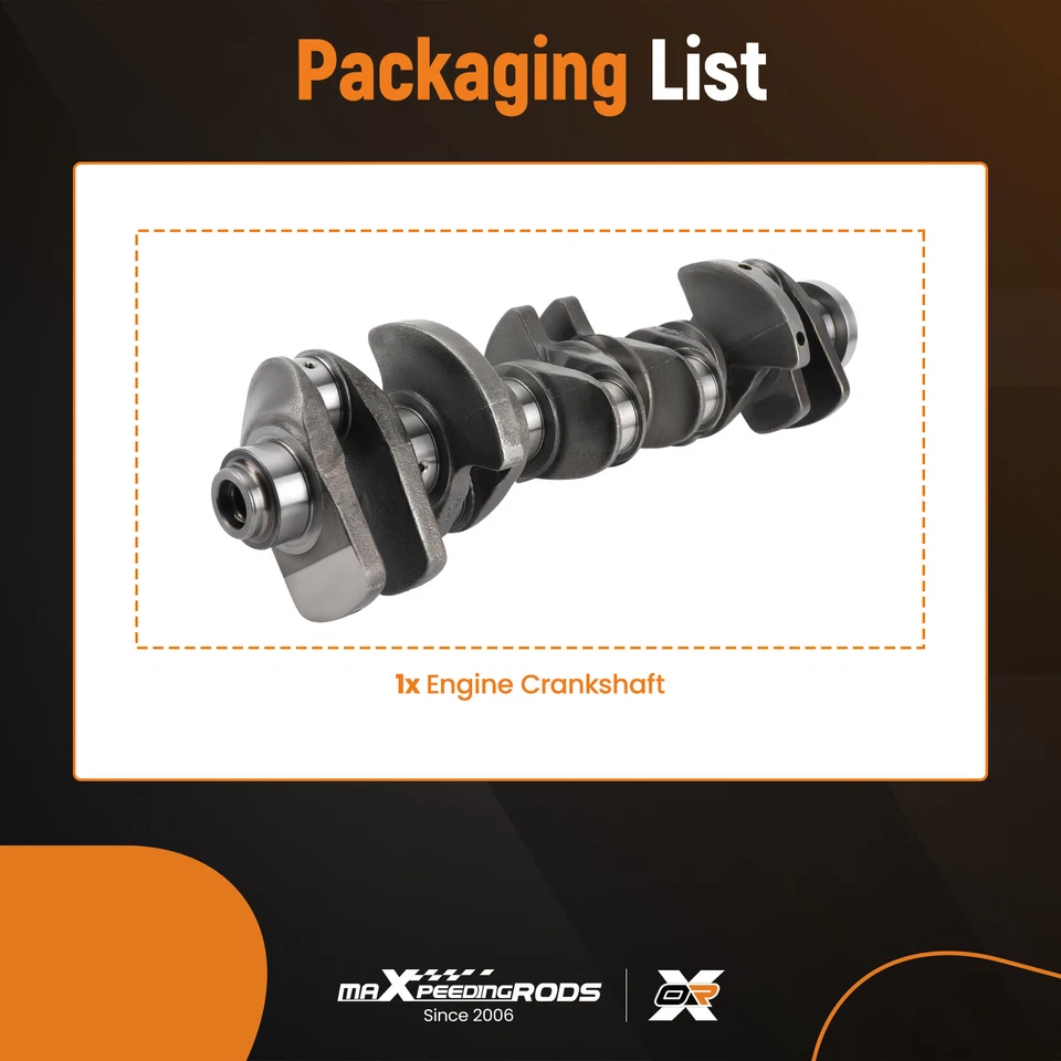 N55 3.0L Engine Crankshaft for BMW X1 X4 X5 X6 xDrive35i sDrive35i 2009-2016 - Изображение 2 из 4