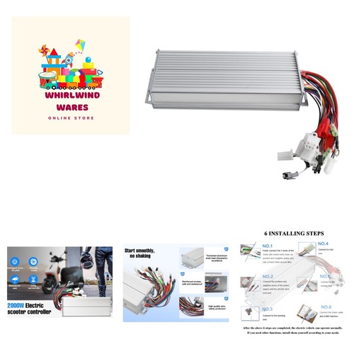 48V/72V 2000W Electric Bicycle Brushless Motor Speed Controller for E-Bike & ...