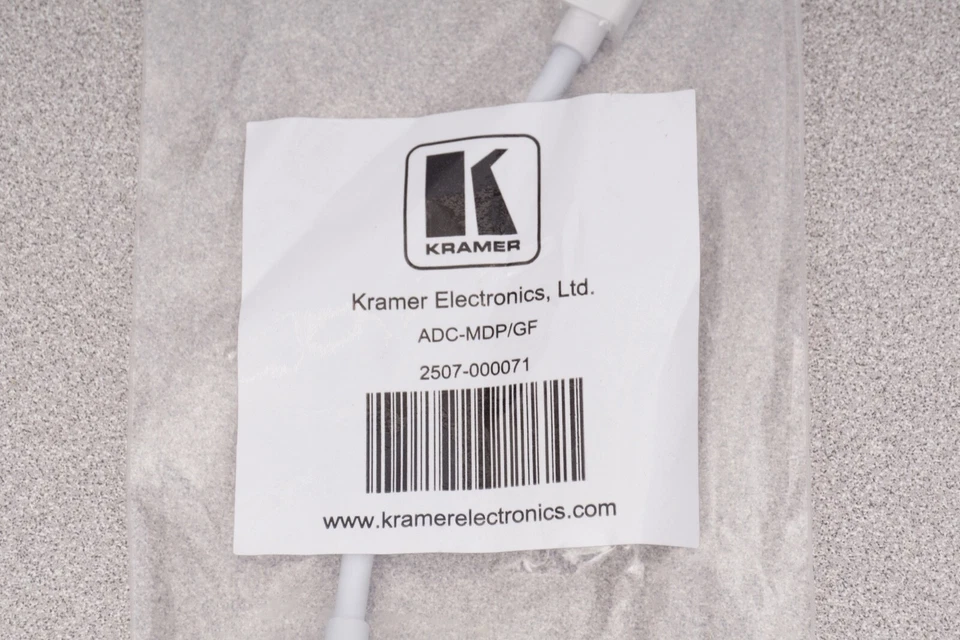 Kramer Electronics Mini Display Port to VGA Adapter -  ADC-MDP/GF - 2507-000071 - Image 2 of 4