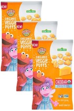 Earth's Best Organic Kids Snacks, Sesame Street 1.55 Ounce Pack of 3 