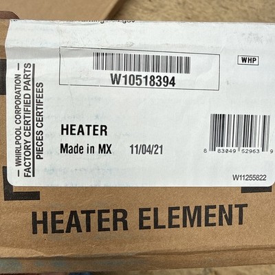 BQLZR W10518394 Metal Heating Element