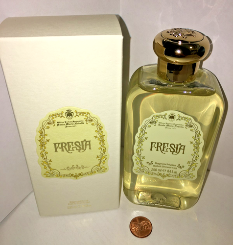 SM NOVELLA Santa Maria Novella body wash bath SHOWER gel 8.4 OZ FRESIA FREESIA - Picture 1 of 3