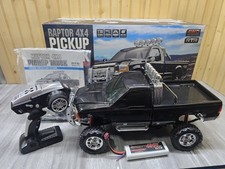 Realistic 1/10 Scale 4X4 RC Pickup Truck RTR with 2.4GHz Radio Black