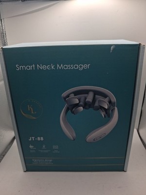 Smart Neck Massager JT-88 Electric Heat Pulse Pain Relief Cordless Tested