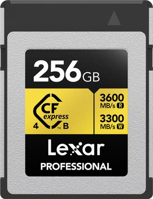 Lexar - Professional GOLD CFexpress 4.0 Type B 256 GB