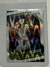 2025 Panini Prizm WNBA Zia Cooke White Seismic Prizms #110 Seattle Storm