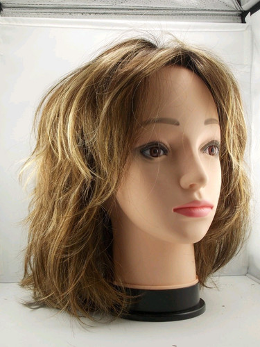 Estetica "Mellow" Textured Layers 100% Front Lace Hand Tied Mono Part - Picture 2 of 10