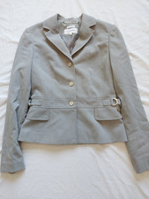 Women's Calvin Klein Stretch - Light Gray Blazer - Size 2
