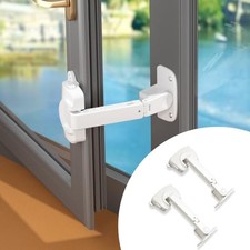 2 Pack Updated Baby Window Safety Lock, Childproof Window Restrictor for White