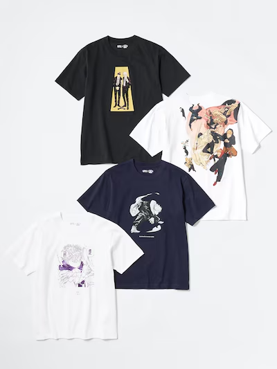 UNIQLO Manga UT Shueisha 100th Anniversary Jujutsu Kaisen T-Shirt