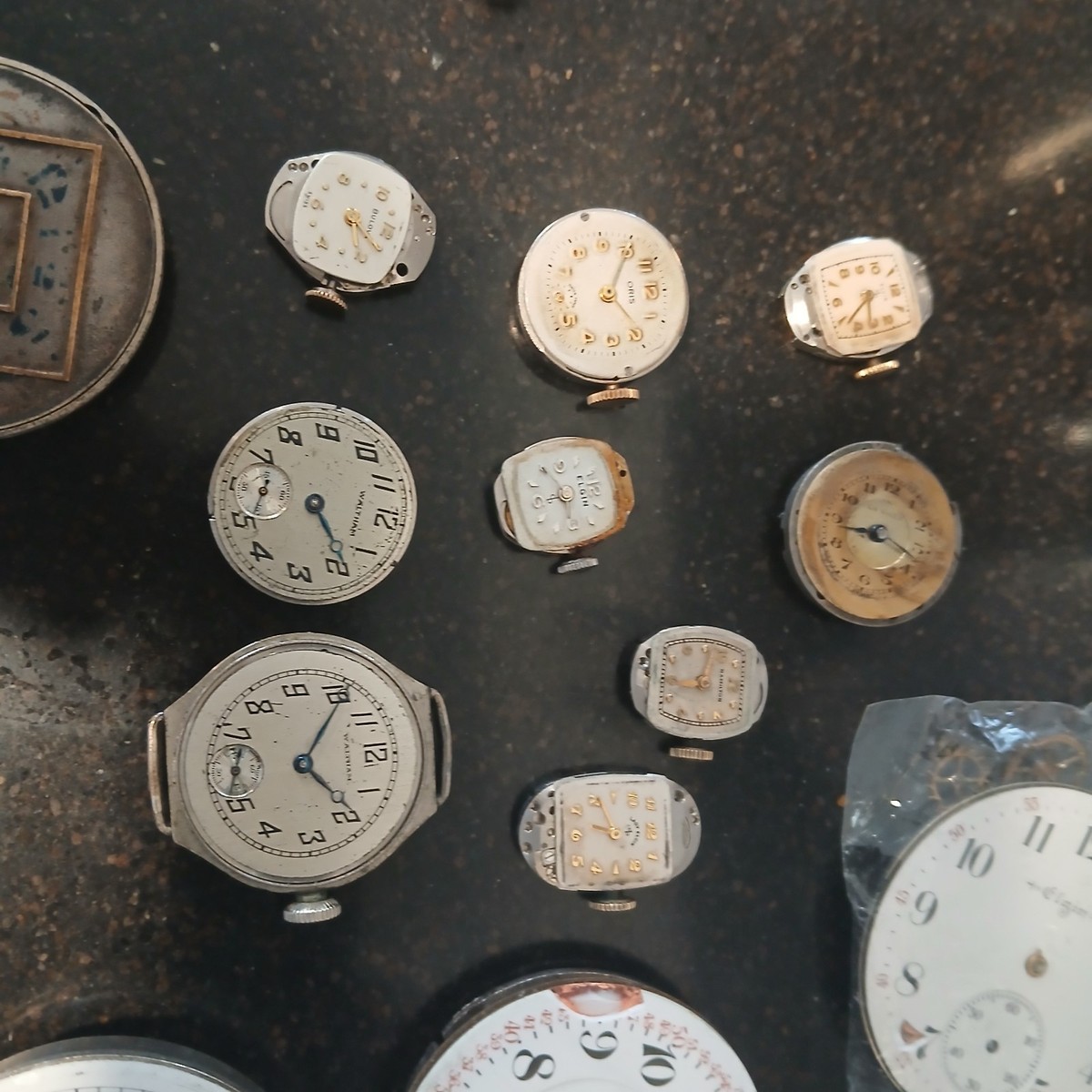 Mixed Lot Vintage  Watch Movements For Parts/Repair Hamilton,Bulova,Benrus,Elgin Bulova Watches for Parts for sale | eBay main image 4