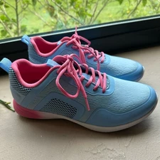 Vionic JoJo Ombre Baby Blue and Pink women's shoes size 8.5