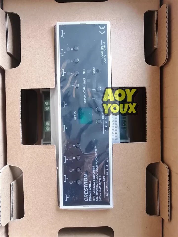 New Crestron DIN-8SW8-I relay module fast shipping DIN8SW8I us free tax - Image 2 of 4