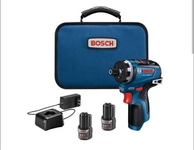  NEW  BOSCH 12V MAX Brushless 1/4'' Pocket Driver Kit GSR12V-300HXB22