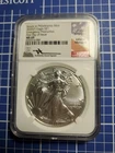 2020(P) Silver Eagle Emergency Production First Day Of Issue MS69 Mercanti - 084
