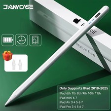 Stylus Pen for iPad 2018-2025, Pencil for Apple iPad 11th A16/10/9/8/7/6 Gen