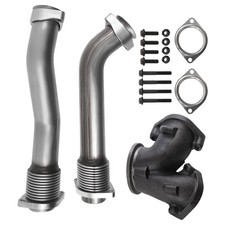 Turbocharger Up Pipe Kit For Ford E350 Club Wagon E450/E550 Super Duty 7.3L