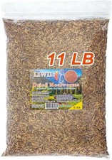 Dried Mealworms -11 LBS- 100 Natural Non GMO High Protein Mealworms Bulk