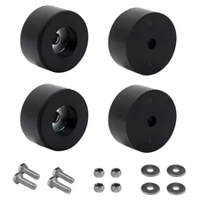 4-Pack Heavy Duty Anti Vibration Rubber Foot for Generators, Pressure 4 Pack