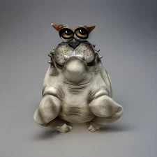 Very Rare Goebel ~Todd Warner Insp. ‘Bad Bulldog’ Figurine