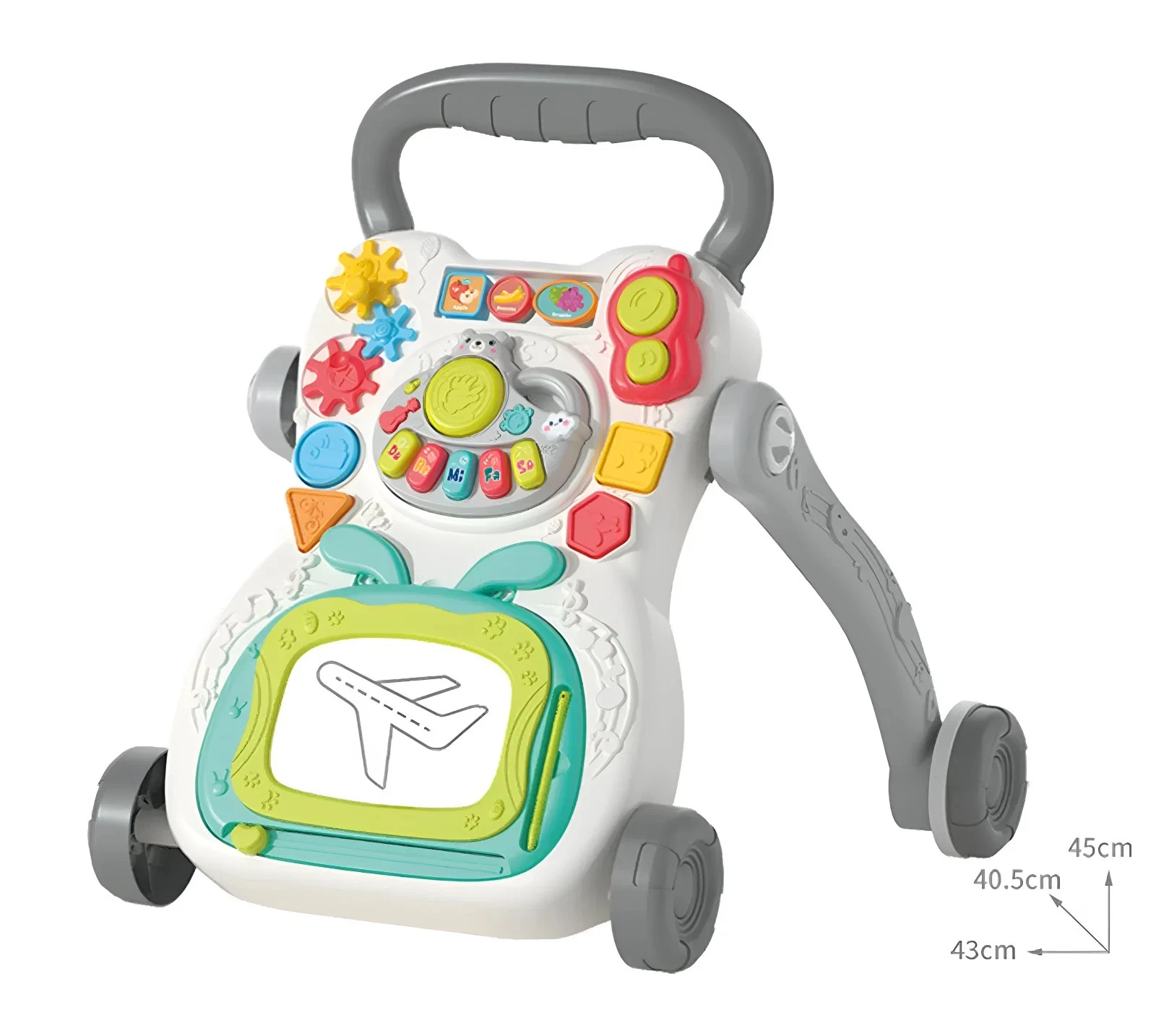 Baby Music Walker Push Toy | Sit & Play | Piano Sounds | Early Learning 18m+
Opens in a new window o