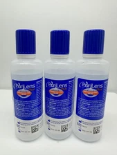 PuriLens Plus Preservative Free Saline 3 x 4oz Bottle (Unisol 4 replacement)