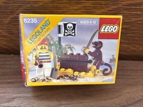 Vintage Legoland Lego Buried Treasure 6235 Complete in Box Used