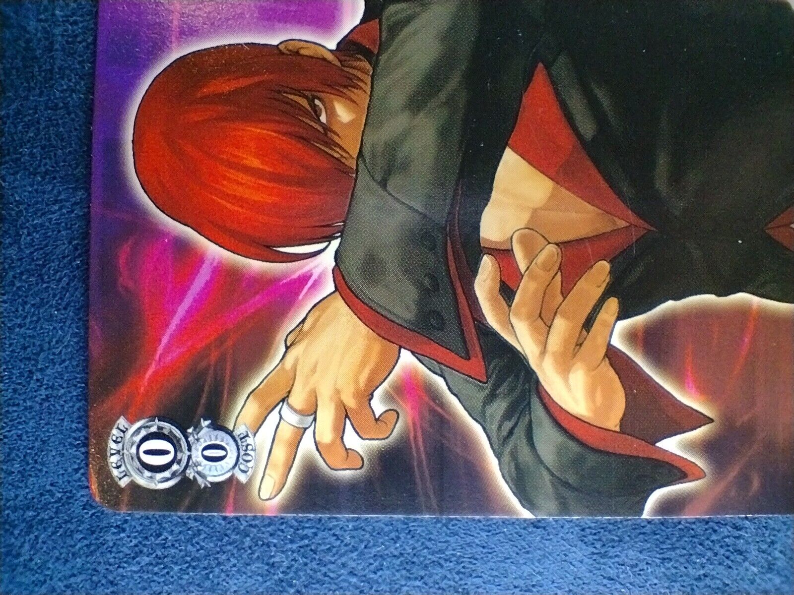 Iori Yagami KOF Bootleg Anime Greeting Card for Sale by