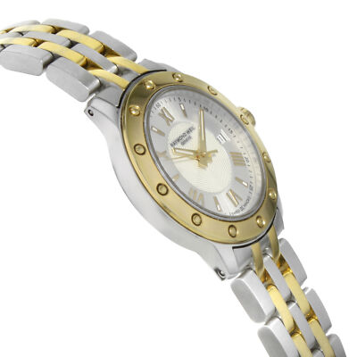 Tango Steel and Gold Tone Quartz Ladies Watch Raymond Weil Tango 28mm Steel Two Tone Quartz Ladies Watch  main image 3