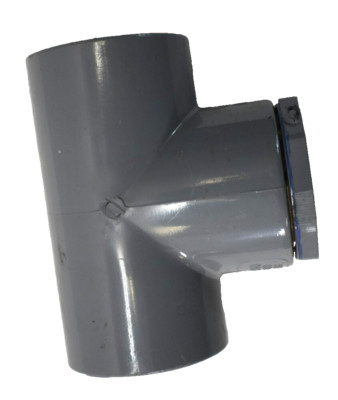 IPEX SCH 80 F-439 2'' Tee Fitting Gray PVC Plumbing Unit Genuine OEM Unit