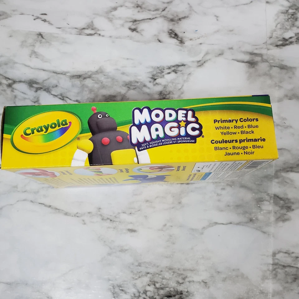 Crayola Model Magic 3 унции основные цвета 6 отдельных упаковок - лот из 2 - Изображение 4 из 4