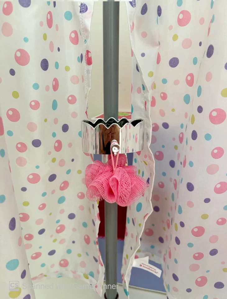 Juego de ducha Fresh & Clean - AMERICAN GIRL, usado muy bueno, con caja Foto 3 de 4