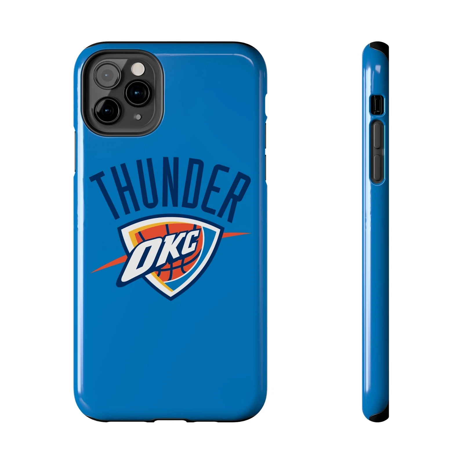 OKC Thunder Tough Phone Case, NBA Finals Playoffs, iPhone Samsung - Basketball
