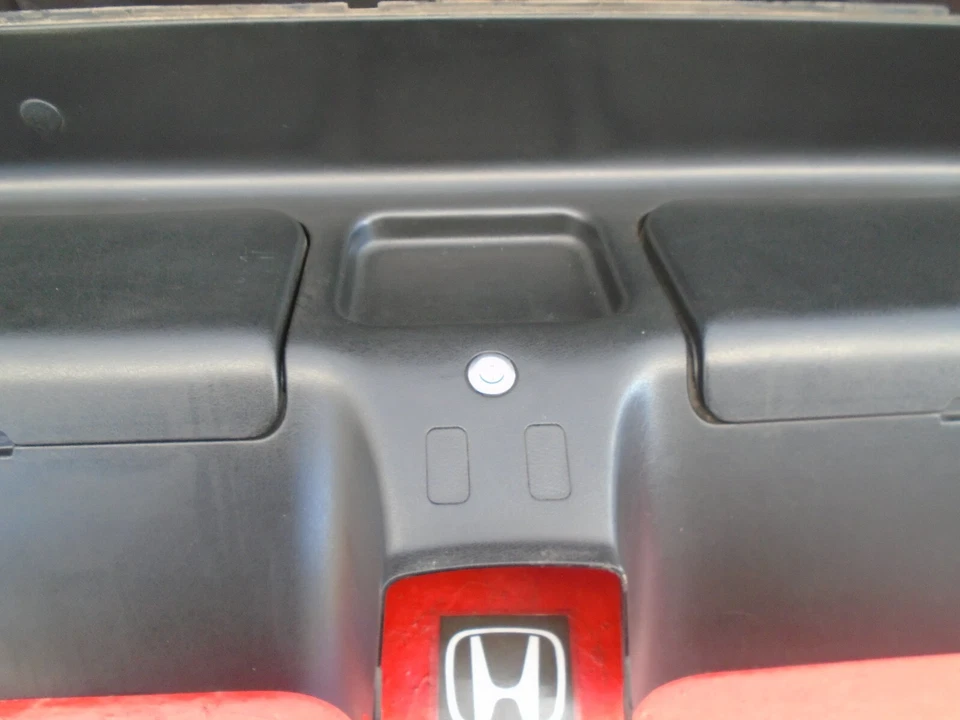 93-97 Honda Del Sol asientos traseros cubby compartimento de almacenamiento bandejas de moldura OEM Foto 3 de 4