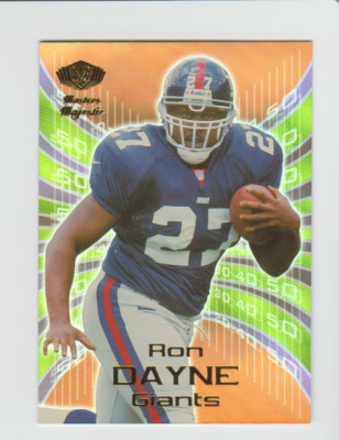 2000 Collector's Edge Masters Majestic #M17 Ron Dayne RC Wisconsin Badgers#/5000