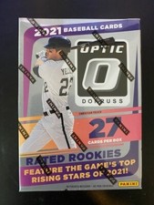 Panini 2021 Donruss Optic Baseball Blaster Box Rated Rookies Pink Parallels