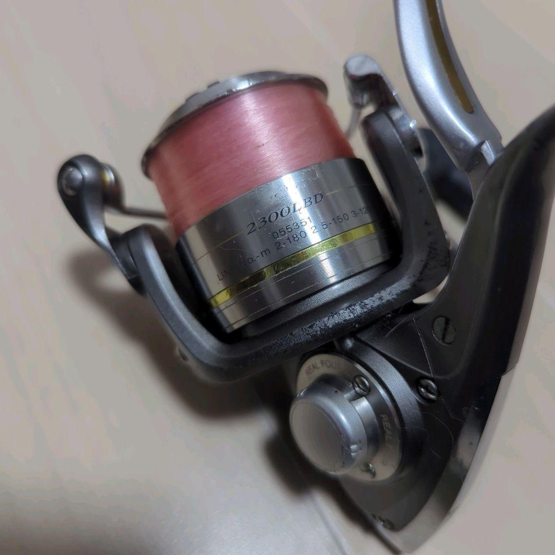 ダイワ トライソSHOX 2300LBD DAIWA TRISO Daiwa Triso Shox 2300LBD Spinning Reel Used Heavy Wear