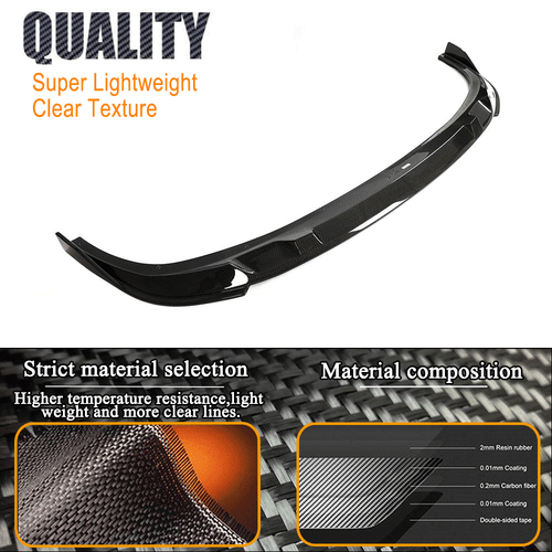 Carbon Frontlippe Front Spoiler Lippe Passt für BMW 3er G20 G28 M340i M-SPORT - Picture 8 of 12