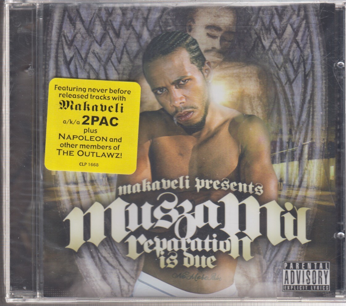Reparation Is Due [PA] by Muszamil (CD, Sep-2006, Cleopatra) for