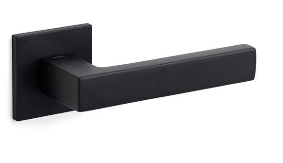 MANIGLIA COPPIA OLIVARI PER PORTE INTERNE SERIE "PLANET Q" BASSA LUCA CASINI - Immagine 3 di 4