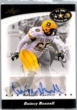 2011 Leaf Army All-American Bowl #BA-QR1 Quincy Russell