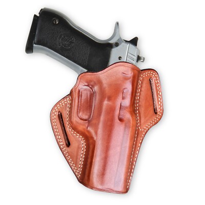 OWB Pancake Holster Fits Jericho 941 Baby Eagle Classic Frame 40S&W 4.52'' #1073#